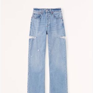 NWT NEVER WORN Abercrombie 90s Low Rise Baggy Jean